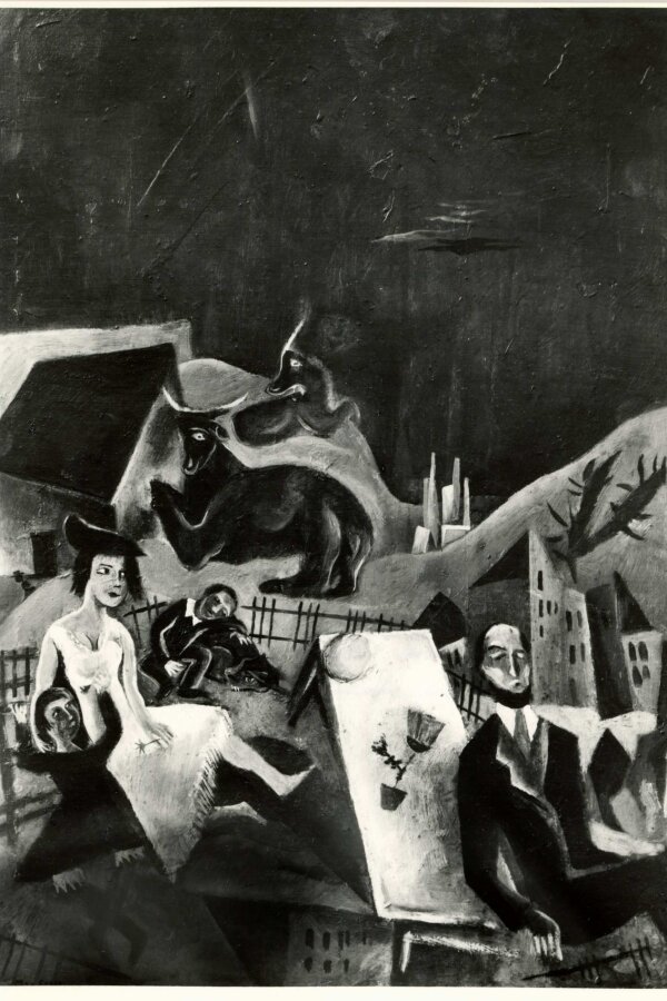 Max Ernst, Rodinný výlet, NGP; foto: Vladimír Fyman